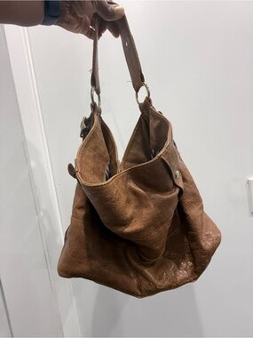 Rebecca Minkoff Brown Leather Hobo Shoulder Bag